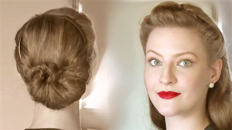 easy 1940s hairstyles|1940s hairstyles how to guide.